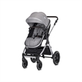 Carrozzina combinata VIOLA SET con cestino estivo GREY